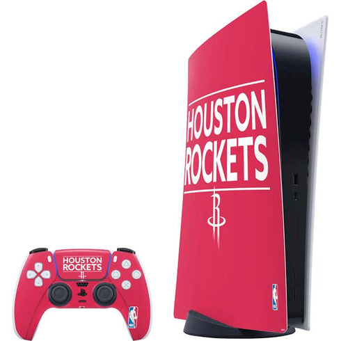 NBA Houston Rockets Standard - Red PS5 Digital Edition Bundle Skin